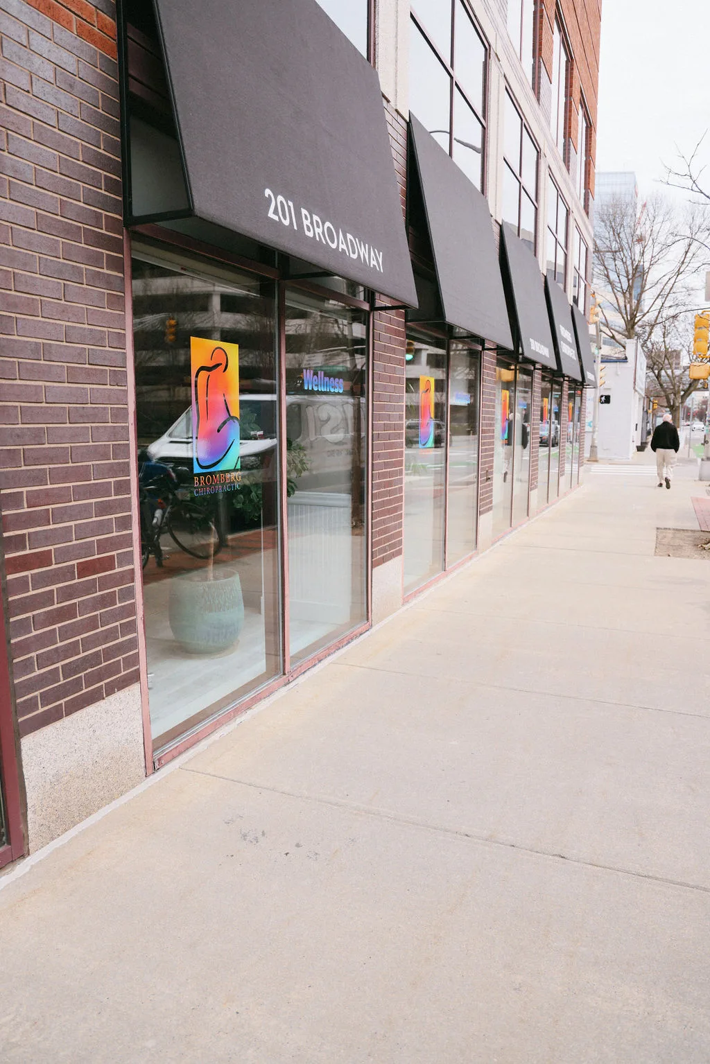 Bromberg Wellness office exterior in Cambridge, MA